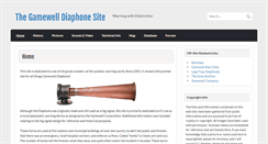 Desktop Screenshot of gamewelldiaphone.com