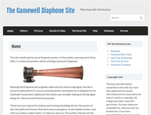 Tablet Screenshot of gamewelldiaphone.com